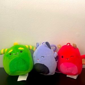 3 for $30 (halloween pack squishmallow clips)